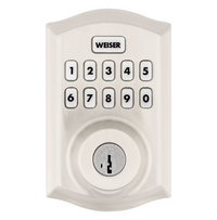 Weiser HC620 TRL Home Connect 620 Traditional Electronic Lock with Z-Wave 700, Satin Nickel