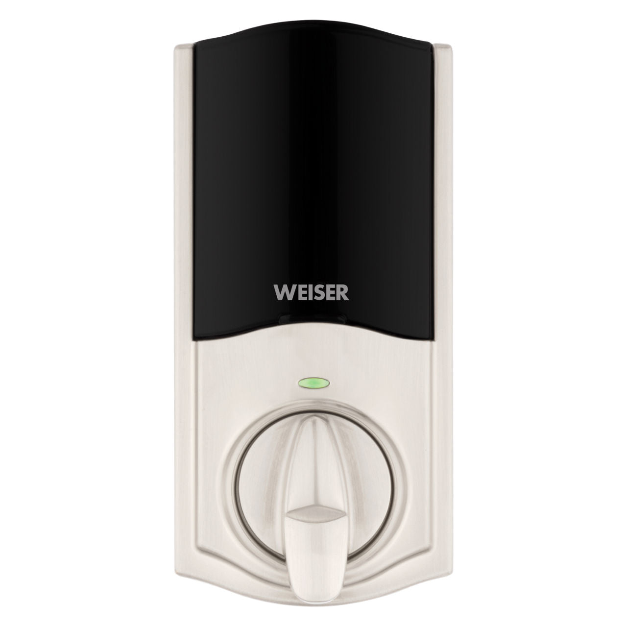 Weiser HC620 TRL Home Connect 620 Traditional Electronic Lock with Z-Wave 700, Satin Nickel