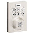 Weiser HC620 CNT Home Connect 620 Keypad Connected Smart Lock with Z-Wave 700 Chipset, Satin Nickel