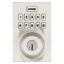 Weiser HC620 CNT Home Connect 620 Keypad Connected Smart Lock with Z-Wave 700 Chipset, Satin Nickel