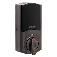 Weiser HC620 TRL Home Connect 620 Traditional Electronic Lock with Z-Wave 700, Venetian Bronze